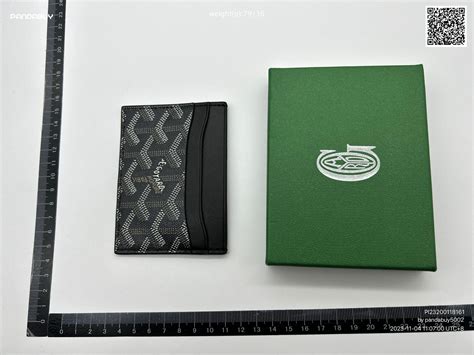 goyard card holder pandabuy